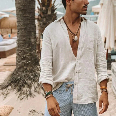 Mirko - Linnen Zomerblouse