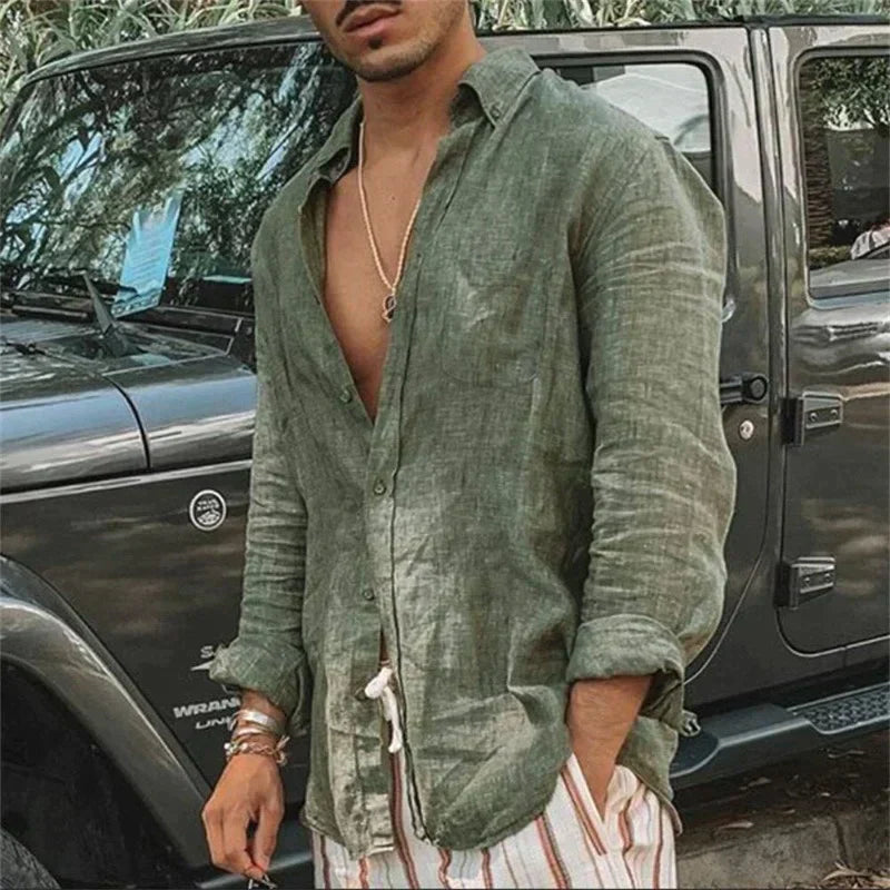 Mirko - Linnen Zomerblouse