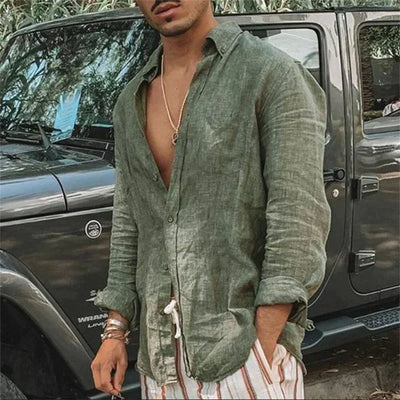 Mirko - Linnen Zomerblouse